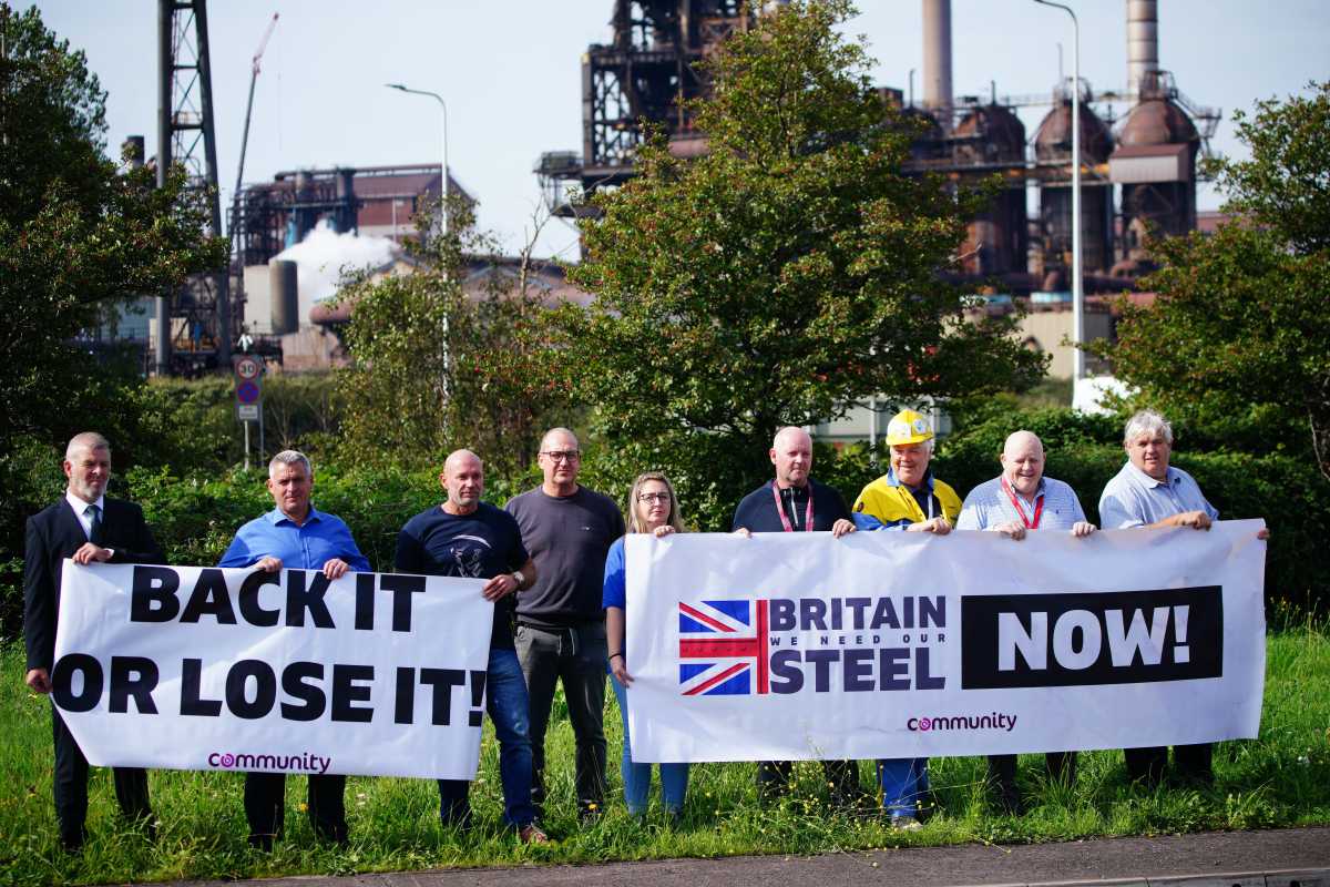 Tata Steel Rejects Trade Union Plan, Putting Uk Steelmaking At Risk