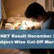 Ugc Net December Cut Off 2023 Released: Check Subject Wise Cut Off Marks