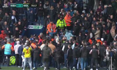 Violent Clashes Halt West Brom Vs Wolves Fa Cup Clash