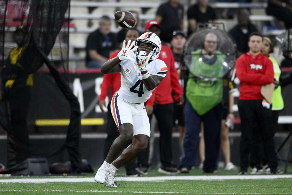 Virginia Wide Receiver Malik Washington Earns All America Honors For Stellar Performance