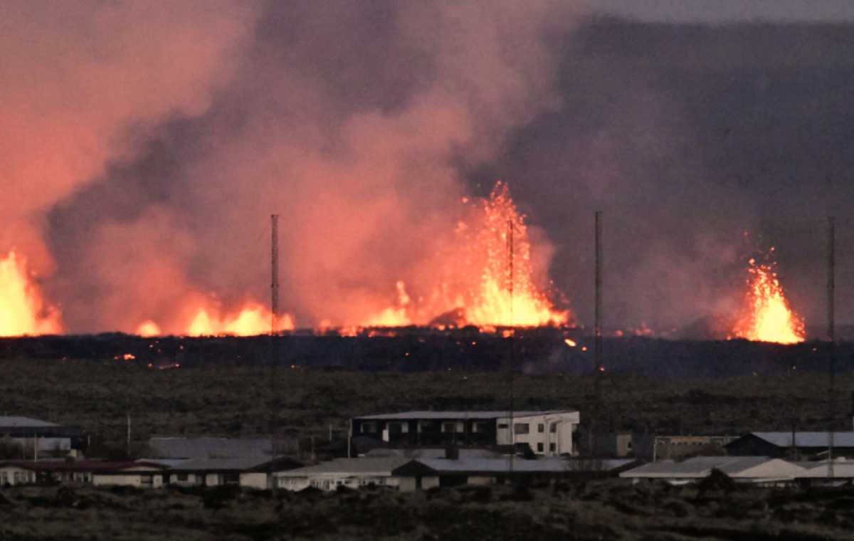 Volcanic Eruption In Iceland Engulfs Homes, Forces Evacuation