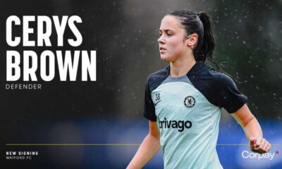 Watford Fc Women Sign Cerys Brown From Chelsea On Loan