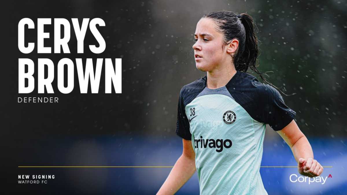 Watford Fc Women Sign Cerys Brown From Chelsea On Loan