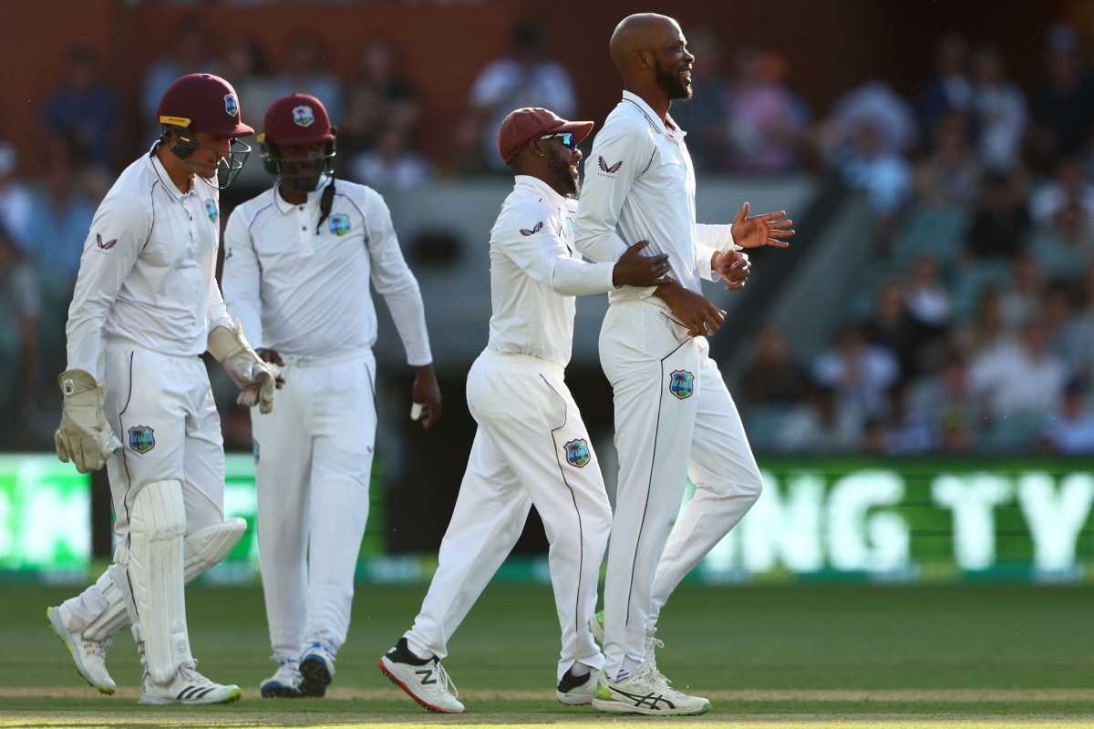 West Indies Struggle In Opening Session Against Australia In Adelaide Test