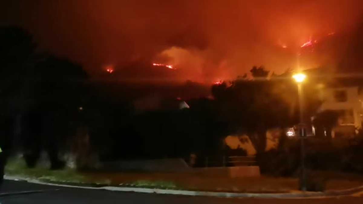 Wildfire On Table Mountain Contained, Evacuations Underway