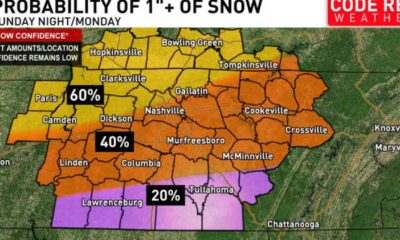 Winter Storm Warning Issued For Nashville Davidson County