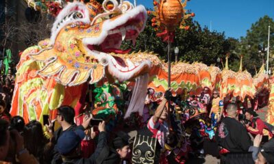 Year Of The Dragon Celebrations Draw Crowds In Downtown San Francisco