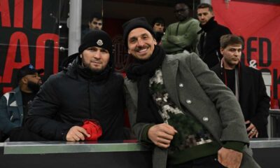 Zlatan Ibrahimovic And Khabib Nurmagomedov Spotted Together At Ac Milan Match