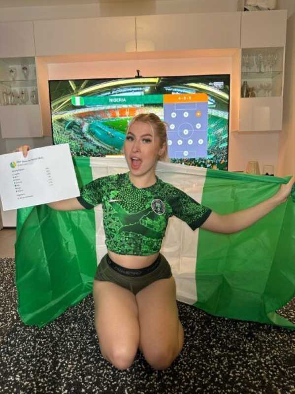 Adult Content Creator's Twerking Video Sparks Controversy Ahead Of Nigeria's Africa Cup Of Nations Semi Final Match