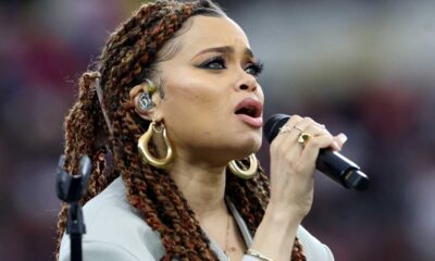 Andra Day Delivers Powerful 'lift Every Voice And Sing' Performance At Super Bowl Lviii Pregame Ceremony