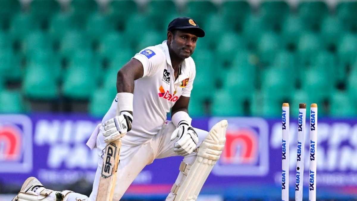 Angelo Mathews Dismissed In Bizarre Fashion As Sri Lanka Dominate Test Against Afghanistan