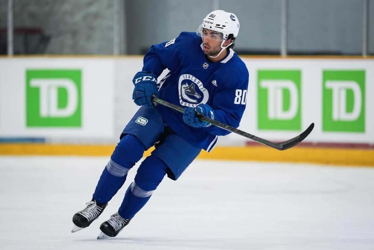 Arshdeep Bains Set To Make Nhl Debut For Vancouver Canucks Against Colorado Avalanche