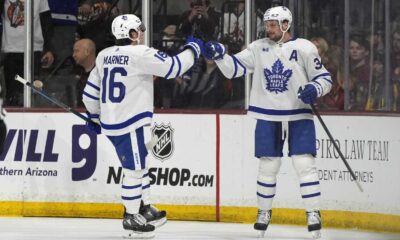 Auston Matthews Breaks Record In Maple Leafs' Victory Over Coyotes