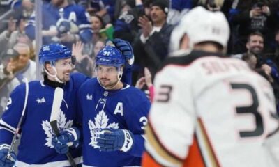 Auston Matthews Leads Toronto Maple Leafs To Victory Against Anaheim Ducks With Impressive Hat Trick