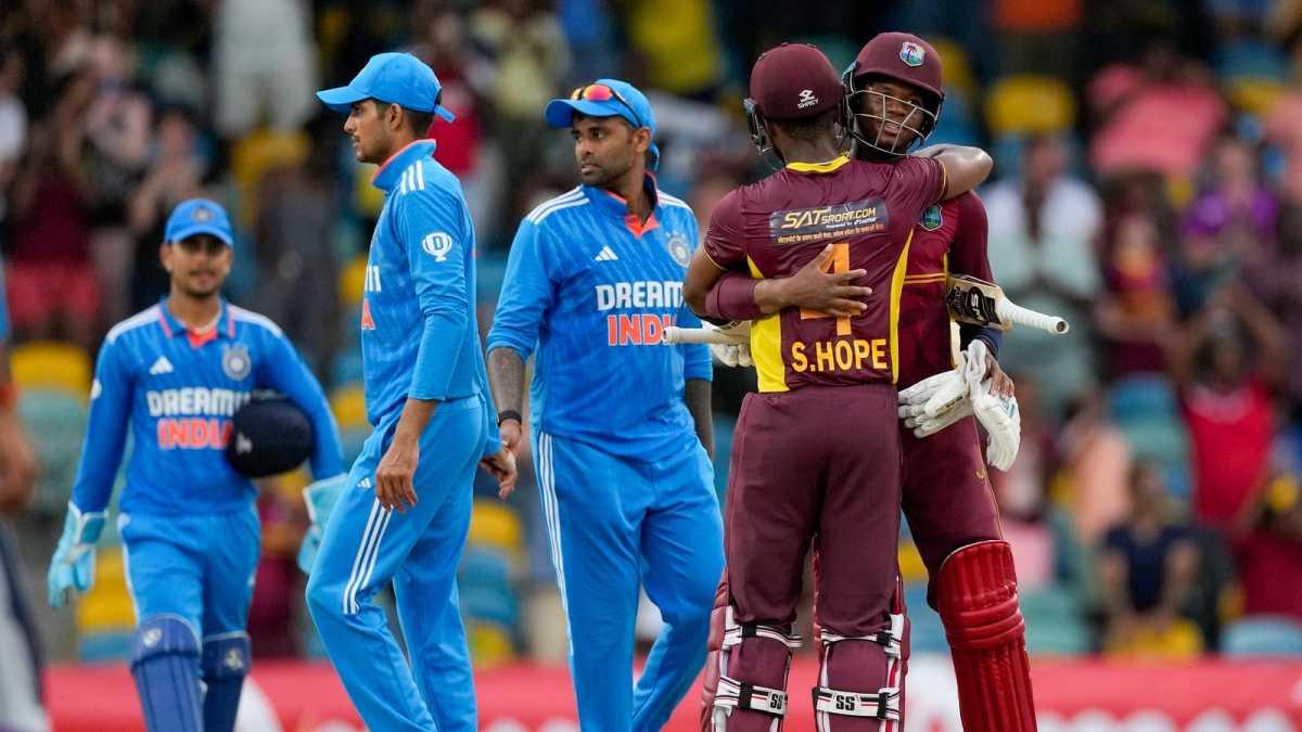 Australia Defeats West Indies In An Epic Third Odi Match