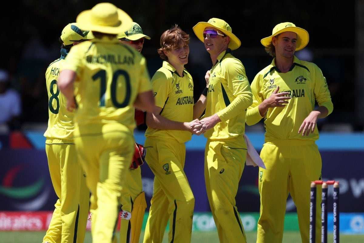 Australia U19 Clinch Comprehensive Victory Over England U19 In Icc Under 19 World Cup