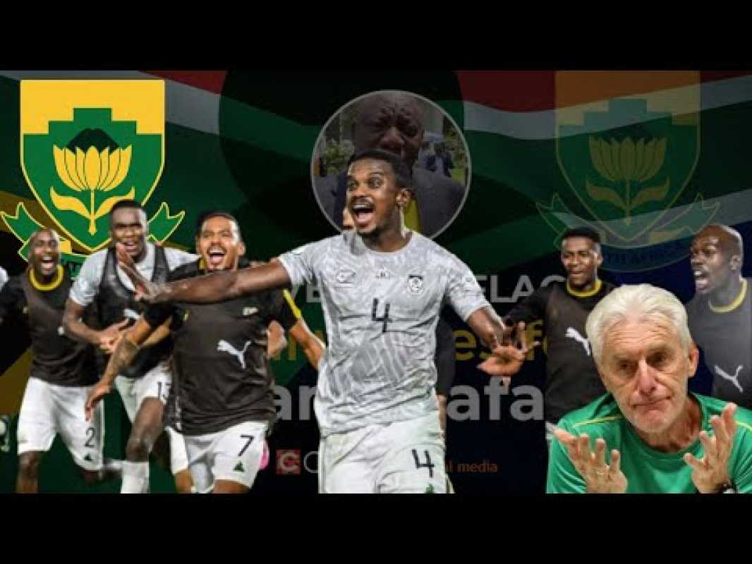 Bafana Bafana's Victory Sparks Surge In Demand For Official Supporters' Jersey