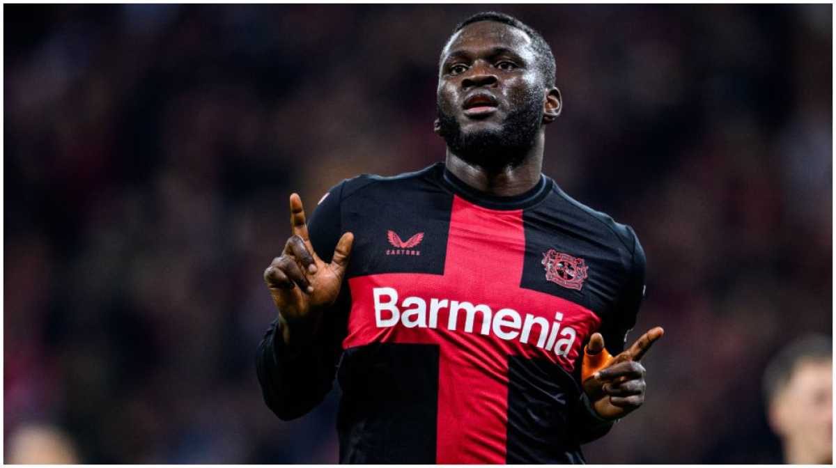 Bayer Leverkusen Star Victor Boniface Delights Nigerian Artist With Generous Gesture