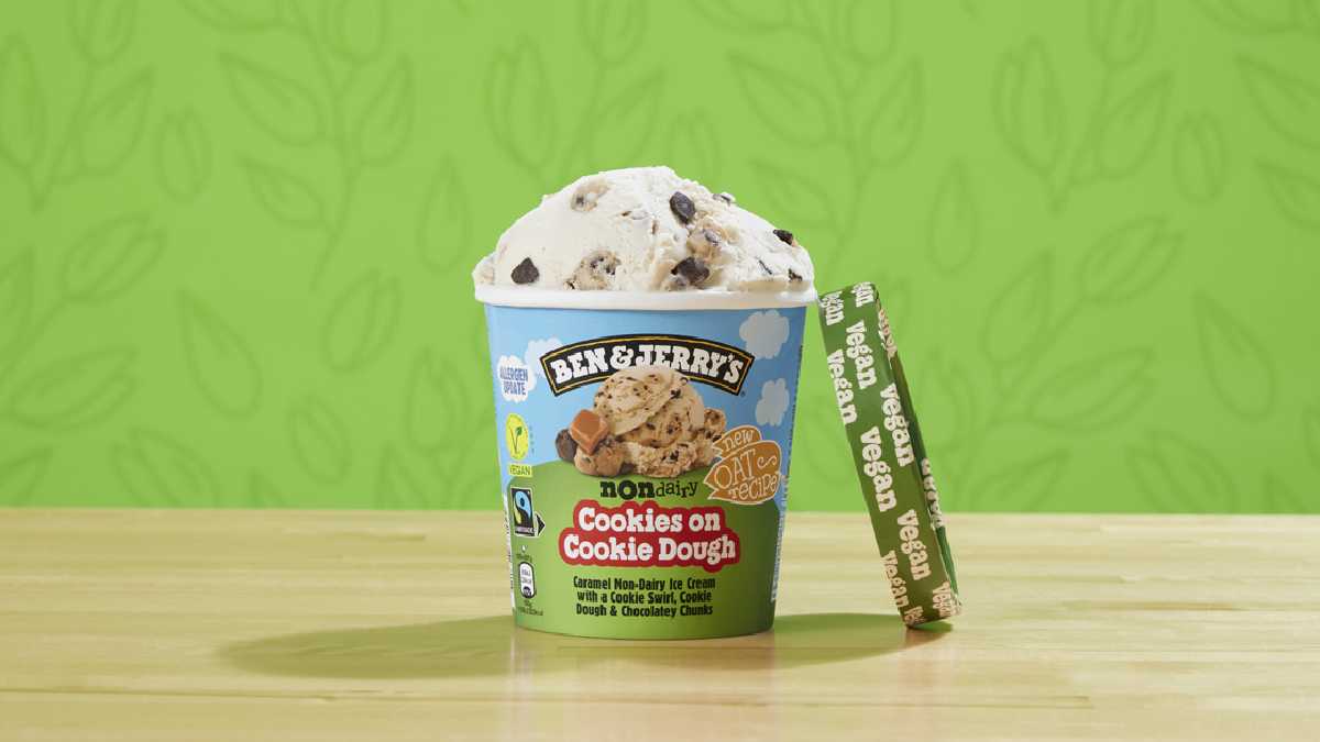 Ben & Jerry's Introduces Groundbreaking Oat Based Vegan Ice Cream Range