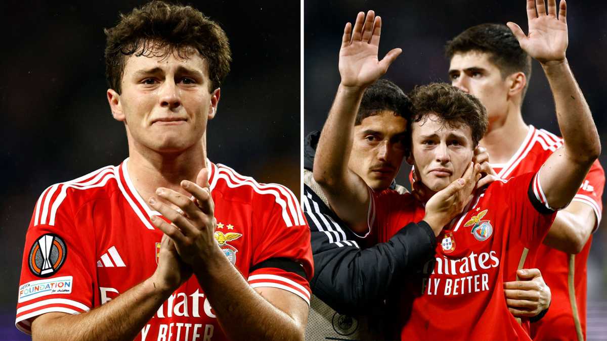 Benfica Star Joao Neves Overwhelmed By Emotional Tribute From Fans