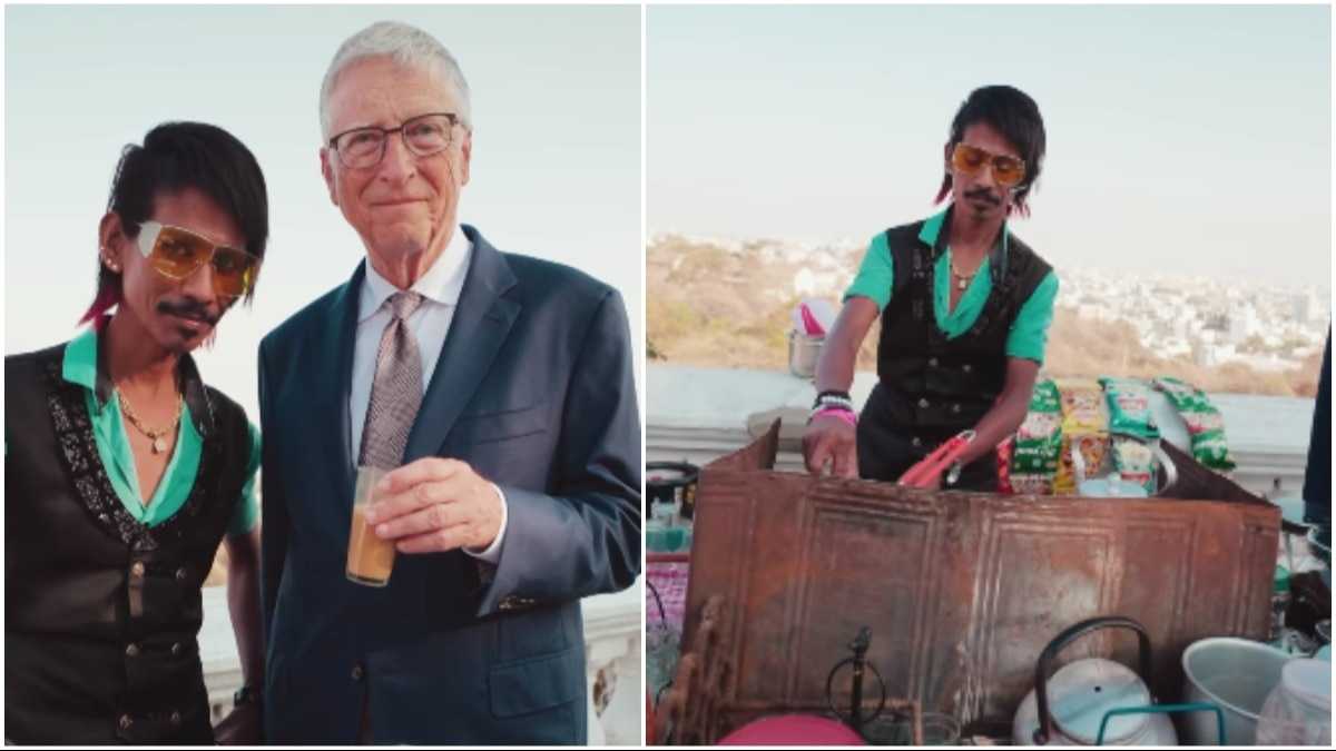 Bill Gates Enjoys Tea With Dolly Chaiwala, Internet Sensation In Nagpur