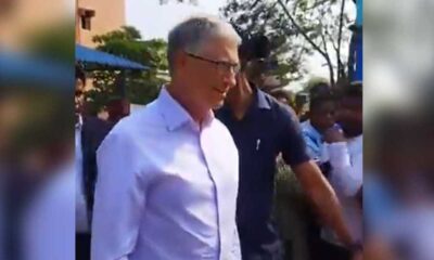 Bill Gates Visits Maa Mangla Basti In Bhubaneswar, Interacts With Residents