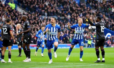 Brighton Defeat Crystal Palace 4 1 In A Thrilling Premier League Clash