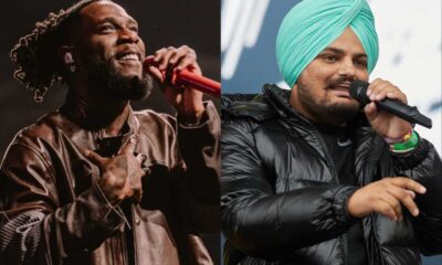 Burna Boy Pays Tribute To Sidhu Moose Wala During Toronto Show