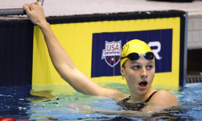 Canadian Swimmer Summer Mcintosh Ends Katie Ledecky's 13 Year Unbeaten Streak In Shocking 800m Swim Upset