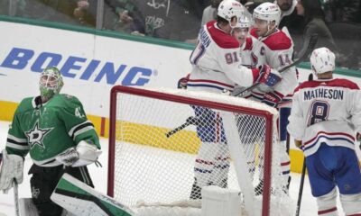 Canadiens' Cole Caufield Sets Career High Point Streak In Loss To Stars