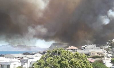 Capetown Fire Near Kalk Bay Largely Contained, One House Destroyed