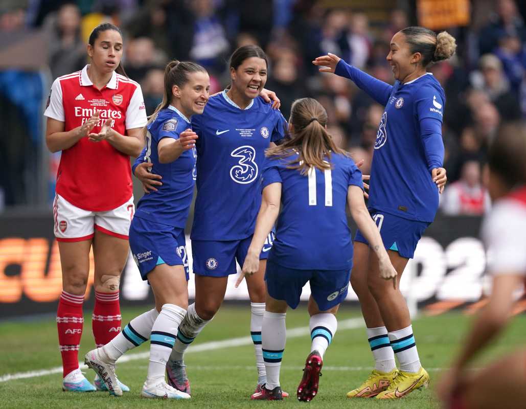 Chelsea Women Cruise Into Continental Tyres League Cup Semi Finals