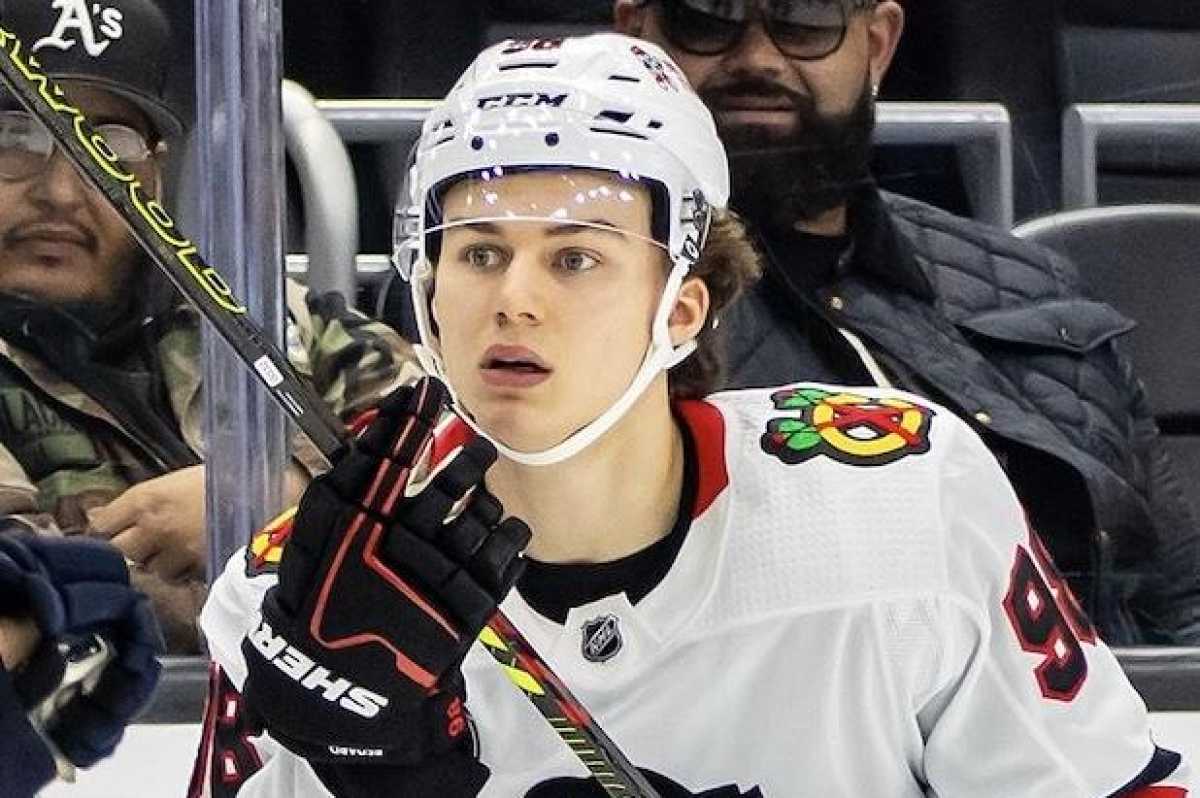 Chicago Blackhawks Star Player Connor Bedard Returns To The Ice After Jaw Injury