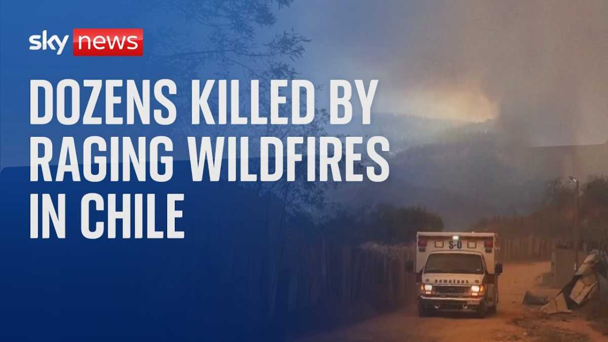 Chile Wildfires Leave Dozens Dead And Widespread Devastation