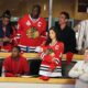 Chris Chelios' Emotional Jersey Retirement Ceremony At United Center