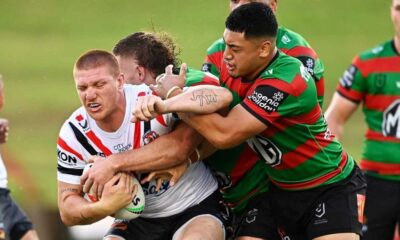 Corey Ross Shines As Roosters Dominate Rabbitohs In Pre Season Challenge