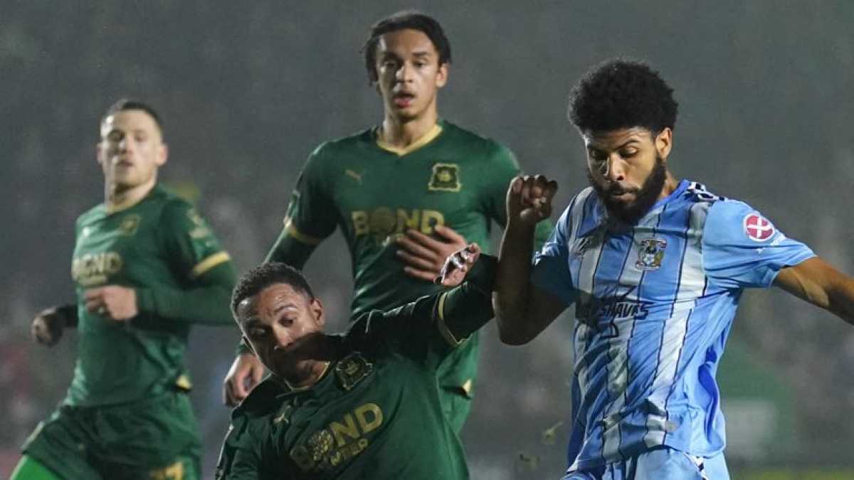 Coventry City Salvages Late Draw Against Plymouth Argyle In Championship Clash