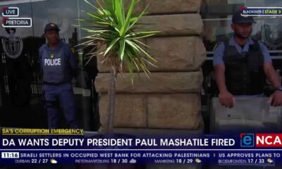 Da Calls For Immediate Action Against Deputy President Paul Mashatile Over Corruption Allegations