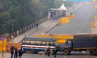 Delhi Borders Fortified As Farmers Prepare For 'delhi Chalo' March