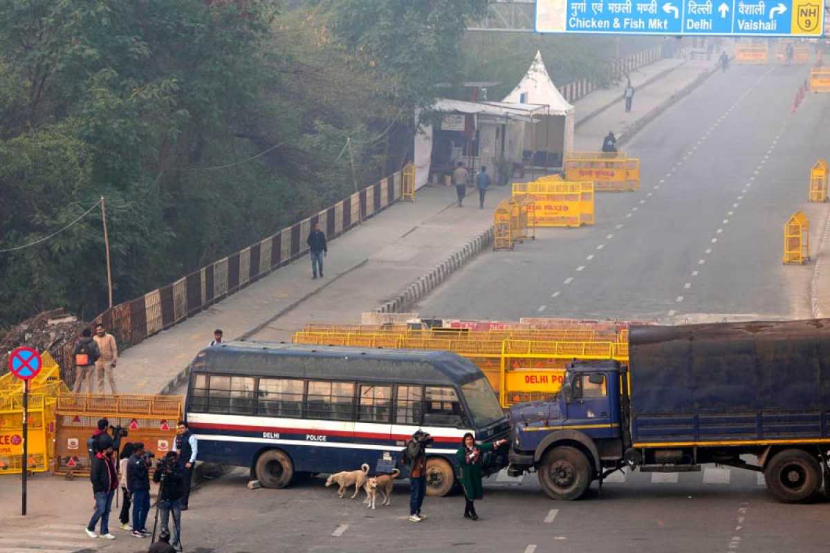 Delhi Borders Fortified As Farmers Prepare For 'delhi Chalo' March