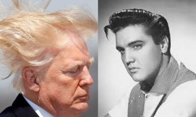 Donald Trump Contemplates Resemblance To Elvis Presley On Instagram