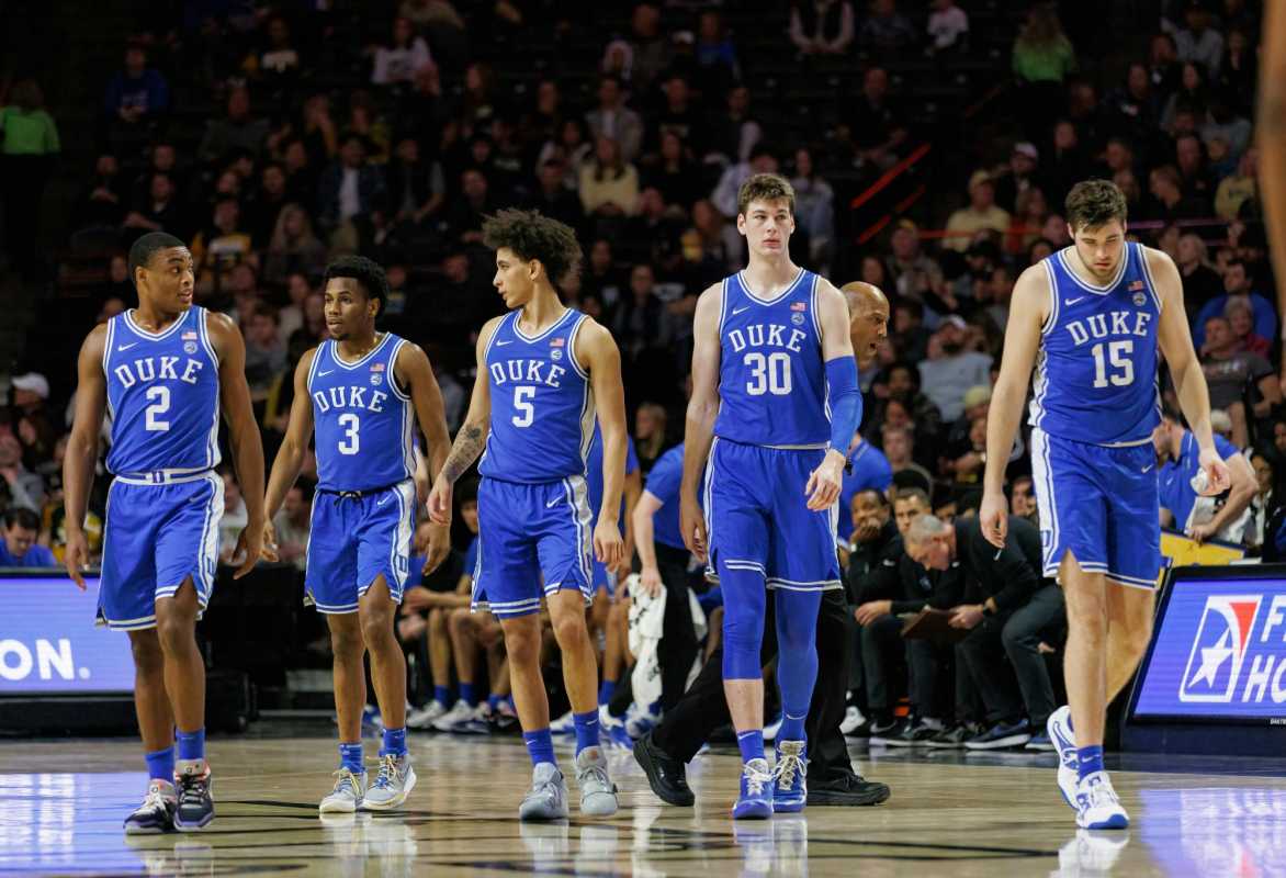 Duke Men's Basketball Falls Short In Tight Match Against Wake Forest