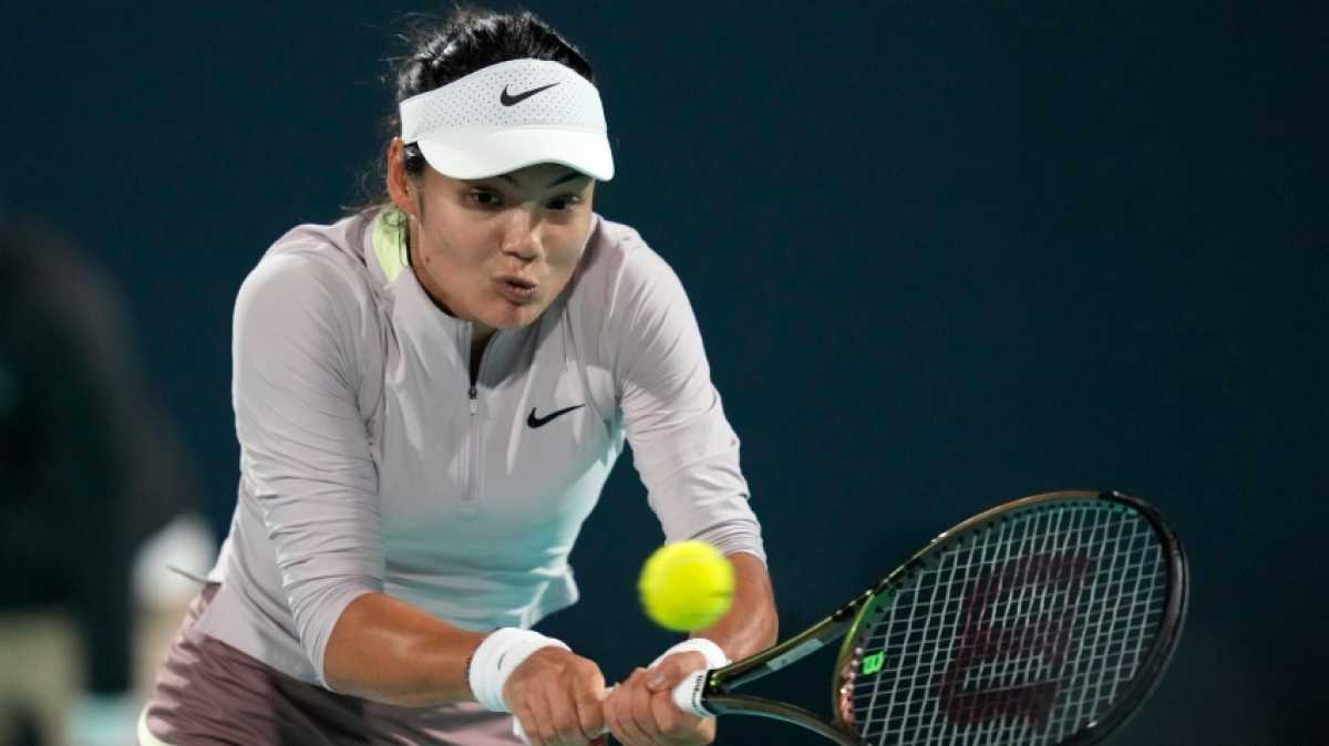 Emma Raducanu Secures Victory Over Marie Bouzkova At Abu Dhabi Open