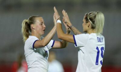 England Lionesses Thrash Austria In 7 2 Victory In Friendly Match In Algeciras