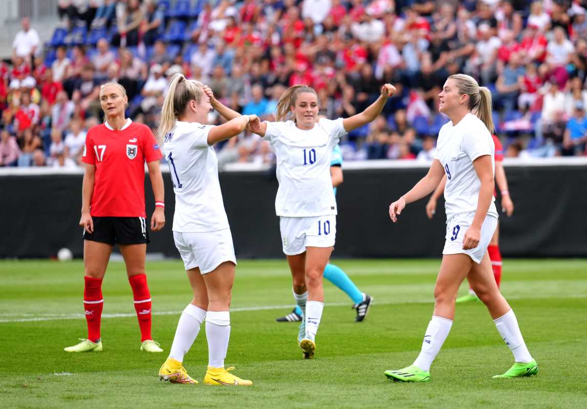 England Women's Football Team Triumphs Over Austria In Friendly Match