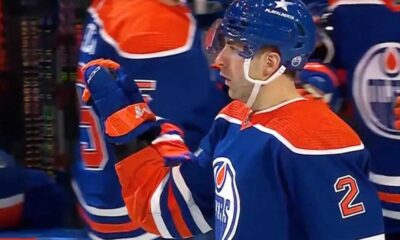 Evan Bouchard's Offensive Prowess Leads Oilers To Victory Against Los Angeles Kings