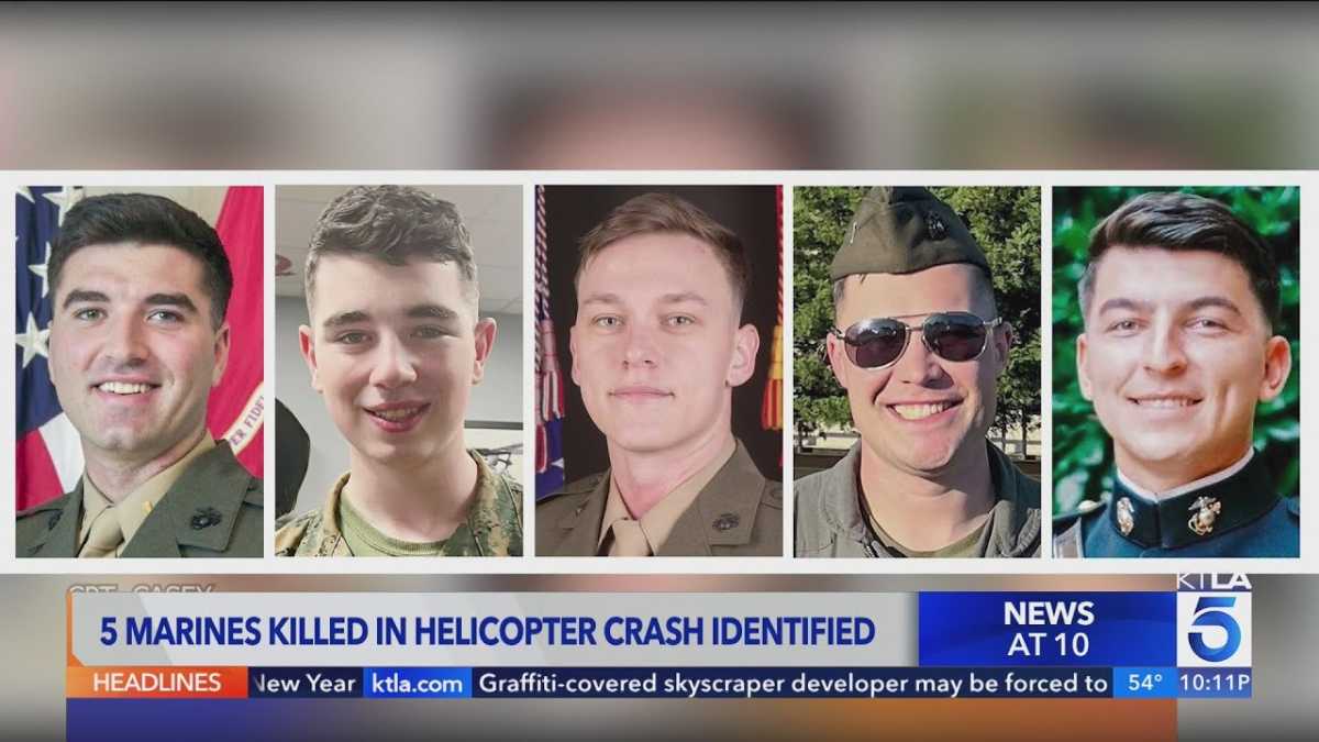 Families Mourn Marines Lost In Deadly Helicopter Crash Amidst Calls For Better Safety Standards