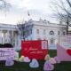 First Lady Jill Biden Sends Valentine's Love To America With Art Display