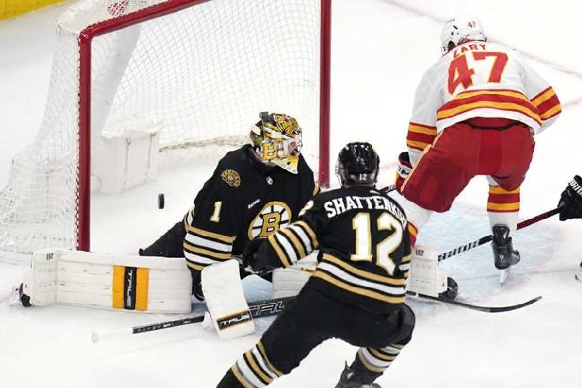 Flames Dominate Bruins In Impressive Victory