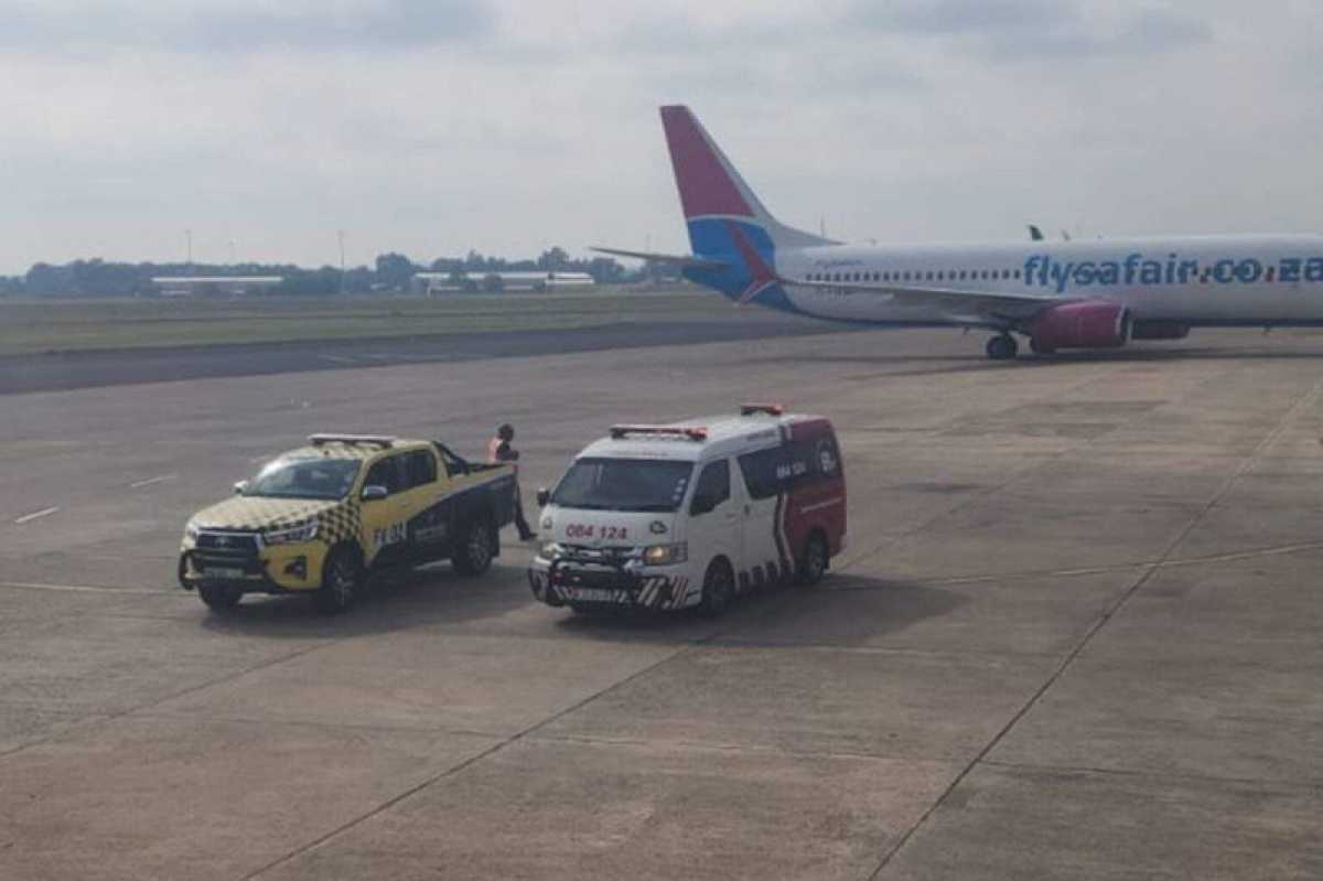 Flysafair Flight Makes Emergency Landing In Bloemfontein To Save Passenger's Life